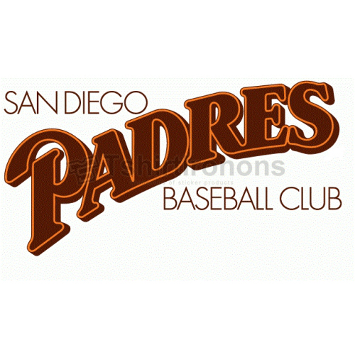 San Diego Padres T-shirts Iron On Transfers N1859